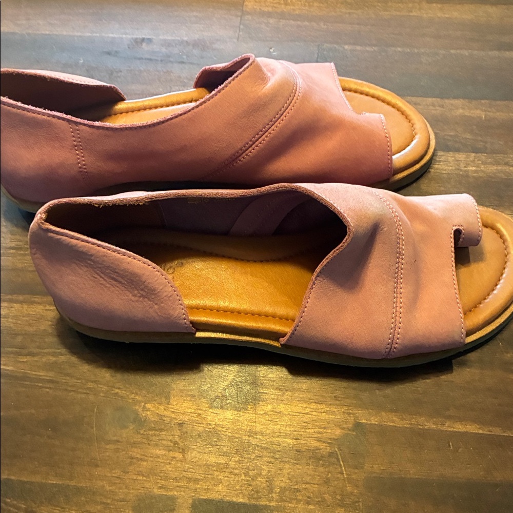 Sergio Tomani Sandals in Blush and Tan - 39 - Picture 6 of 7